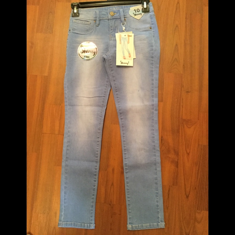 NWT YMI light blueberry wash, super soft skinny‎